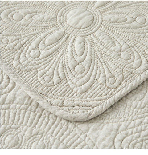 European Style Double-sided Embroidered Bedding Set Of Three Pieces
