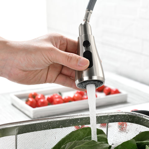 Single Handle High Pull Out Kitchen Faucet